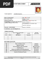 PTP-HR-FO-G-0545 Application For Staff Employment