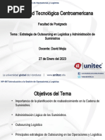 UNITEC NP-007 Estrategia de Outsourcing en Logística y Administración de Suministros