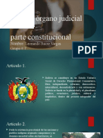 Ley Del Órgano Judicial Parte Constitucional