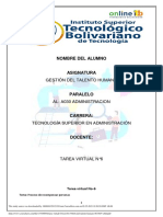 Tarea Virtual 6 Gesti N Del Talento Humano 06 NOV 2022 PDF