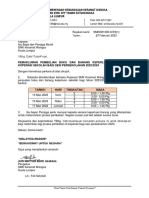 Surat Pemakluman Jualan Koperasi 2023