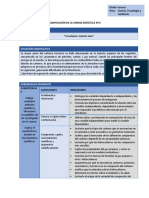 CTA - Planificación Unidad 6 - 3er Grado