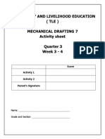 Week 3-4 TLE - AS in MECHANICAL DRAFTING