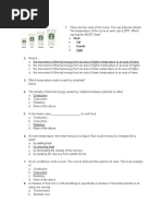 Quiz 1 Heat&Temperature