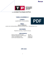 Ciclo Operativo - Ta4 Backus