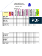 ACHIEVEMENT CHART & Attendance Sheet