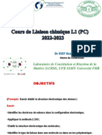 Cours de Liaison Chimique Etudiants