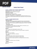 BORTO Glossy Synthetic Paint MSDS