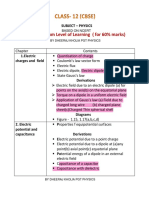 Important Topics For Physics Cbse 2023