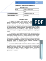 1-Programa Derecho Del Transporte 2023