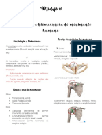 Cinesio e Biomecanica - Resumo - Bianca Oliveira