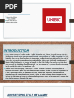 Unibic Advertisement