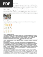 Staging and Treatment of Breast Cancer