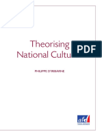 Iribarne, Theorising - National - Cultures PDF