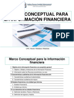 Marco Conceptual para La Información Financiera