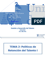 Tema 2. Retención Del Talento - 2023 - Estudiante PDF