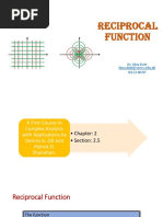 Reciprocal Function