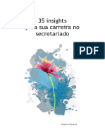 35 Insights para Sua Carreira No Secretariado PDF