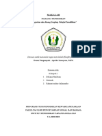 MAKALAH FILSAFAT Pengertian Dan Ruang Lingkup Filsafat Pendidikan (Hotimah)