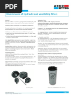 Maintenance of Hydraulic Filters 00.330 EN US PDF