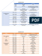 Rundown Acara ST - Fransiskus 4-6 Oktober