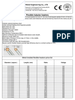 GME-Tubular Flexible Heaters