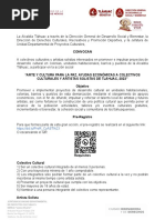 CONVOCATORIA COLECTIVOS CULTURALES 2023 2.docx DGDSYB 598 2023 PDF