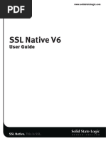 SSL Native V6 User Guide 2.1.5