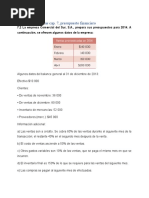 Solución de Problemas Presupuesto Financiero (7-2, 7-3.)