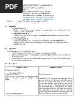 Music 8 Detailed Lesson Plan (Melc 1)