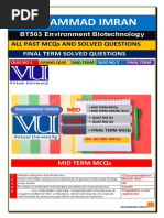 BT503 - Past Papers PDF