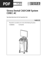 CEREC AC - Operating - Instructions EN