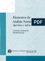 Elementos de Analisis Numerico PDF