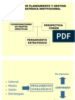 Paradigma de Planeamiento y Gestion Estratégica Institucional