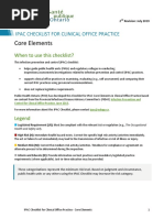 Checklist Clinical Office Core PDF