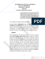 Exconviviente No Puede Prescribir La Propiedad Si Propietario Solo La Autorizó A Permanecer en Su Posesión