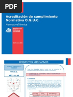 Acreditación Térmica