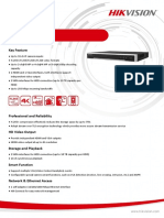 Especificaciones - Tecnicas - DS 7632NI K2 NVR D or E - 4.71.410 - 20221026