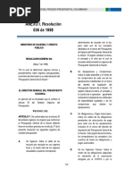 Libro - Aspectos Generales Del Presupuesto Público Colombiano 2022 - (170-195) (RESOLUCION)