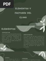 Elementos y Factores Del Clima PDF