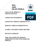 Relaciones Del Derecho Administrativo