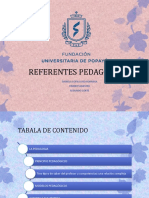 Referentes Pedagogícos