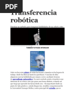 Transferencia Robótica