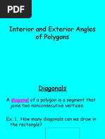 Interior and Exterior Angles of Polygons