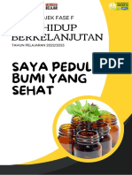 Modul Projek Gaya Hidup Berkelanjutan