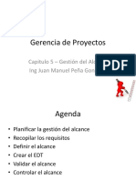 Clase 5 - Gestión Del Alcance PDF