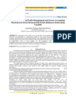 The Effect of Real Profit Management and Green Accounting Disclosureon Stock Returnswith Profit Abilityasa Moderating Variable