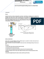 P 4.5 Determining Speed of Sound