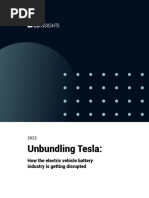 CB Insights - Unbundling Tesla