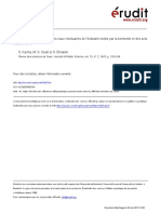 Élimination Des Colorants Des Eaux Résiduaires de L'industrie Textile Par La Bentonite Et Des Sels D'aluminium